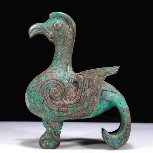 An Excellent Bronze Mythical Bird