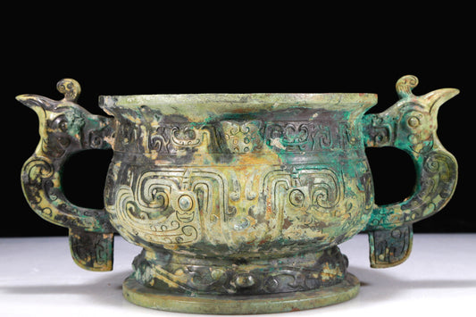 An Excellent Bronze 'Auspicious Beast' Censer