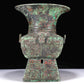 An Excellent Bronze 'Animal Mask' Vase With Inscriptions