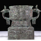 An Excellent Bronze 'Auspicious Beast' Censer With Inscriptions