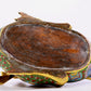 Pair of cloisonné duck ornaments