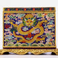 A cloisonné auspicious cloud and dragon pattern box