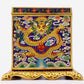 A cloisonné auspicious cloud and dragon pattern box