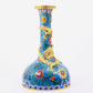 A cloisonné and dragon vase