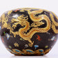 cloisonné auspicious cloud and dragon pattern water bowl