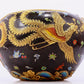 cloisonné auspicious cloud and dragon pattern water bowl