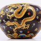 cloisonné auspicious cloud and dragon pattern water bowl