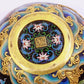 cloisonné auspicious cloud and dragon pattern water bowl