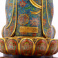 A cloisonné statue of Ksitigarbha Bodhisattva