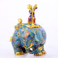 Cloisonné Elephant Ornament