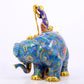 Cloisonné Elephant Ornament