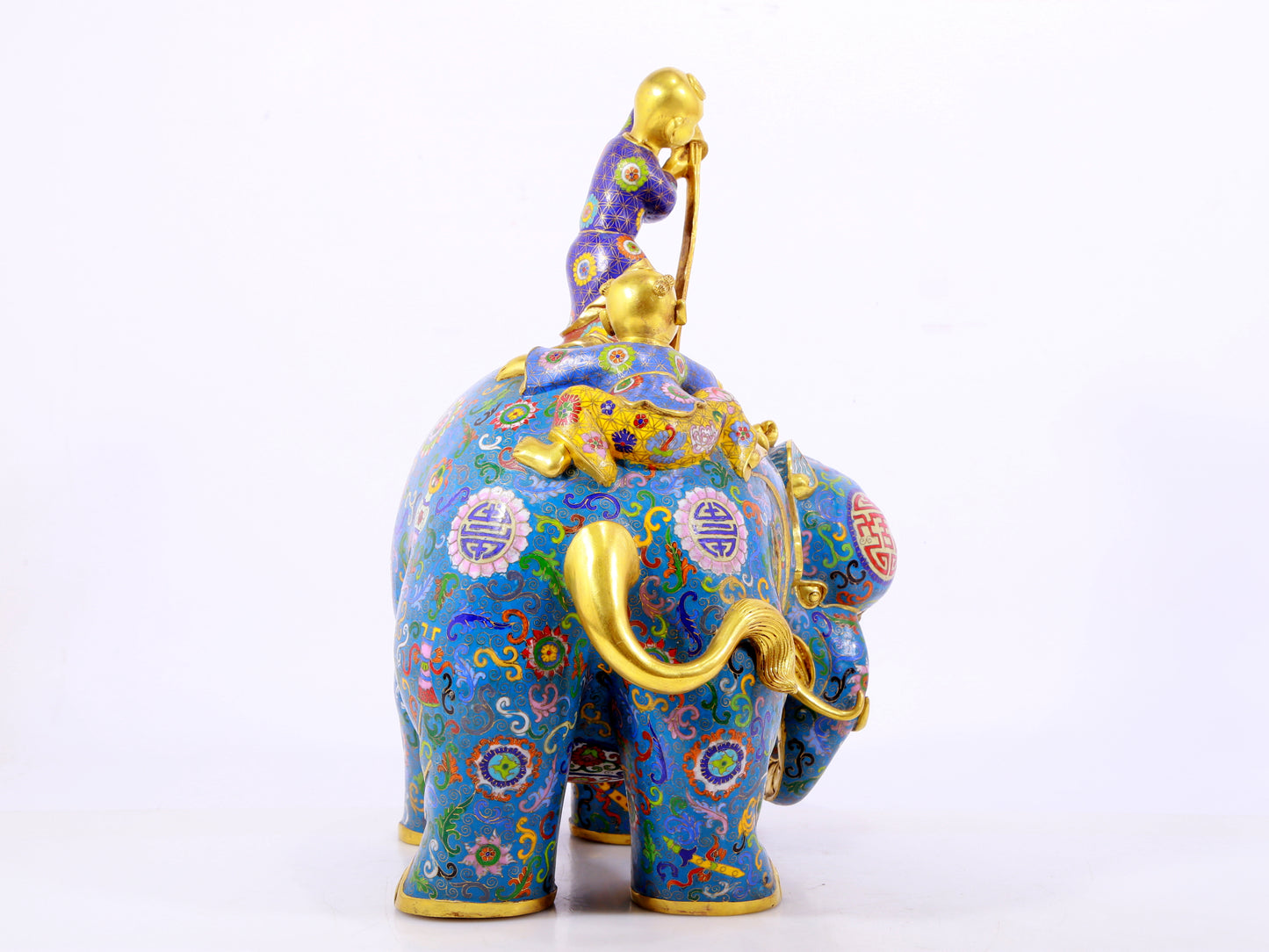 Cloisonné Elephant Ornament