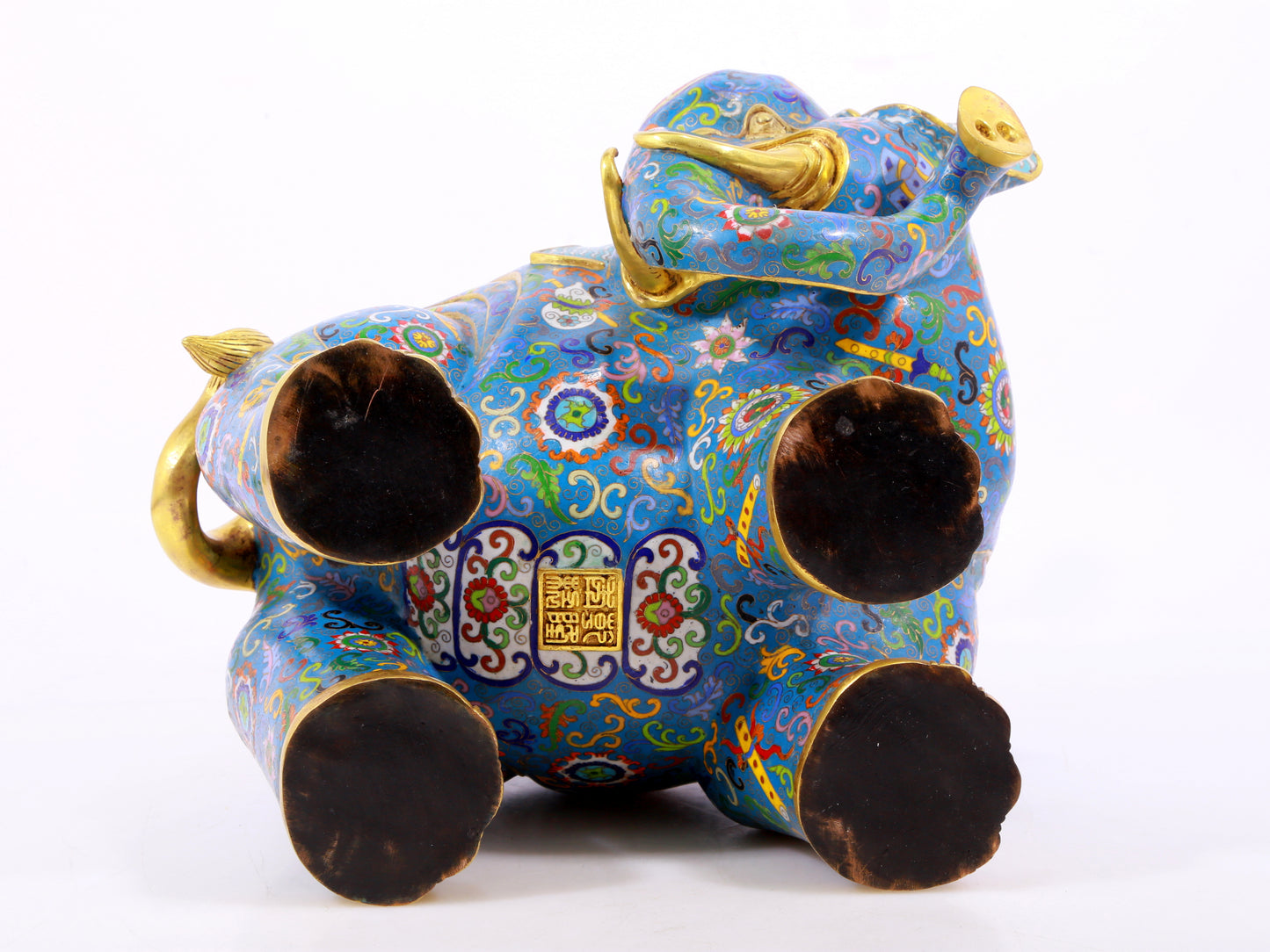 Cloisonné Elephant Ornament