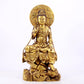 Gilt bronze Bodhisattva statue