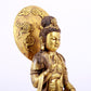 Gilt bronze Bodhisattva statue