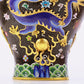 A cloisonné vase with auspicious clouds and dragon pattern