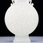 A Precious White Jade 'Scrolling Lotus' Vase And Cover