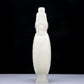 A Precious White Jade 'Scrolling Lotus' Vase And Cover