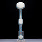 A Precious Cloisonne White Jade-Inlaid 'Scrolling Lotus& Bat' Ruyi Scepter