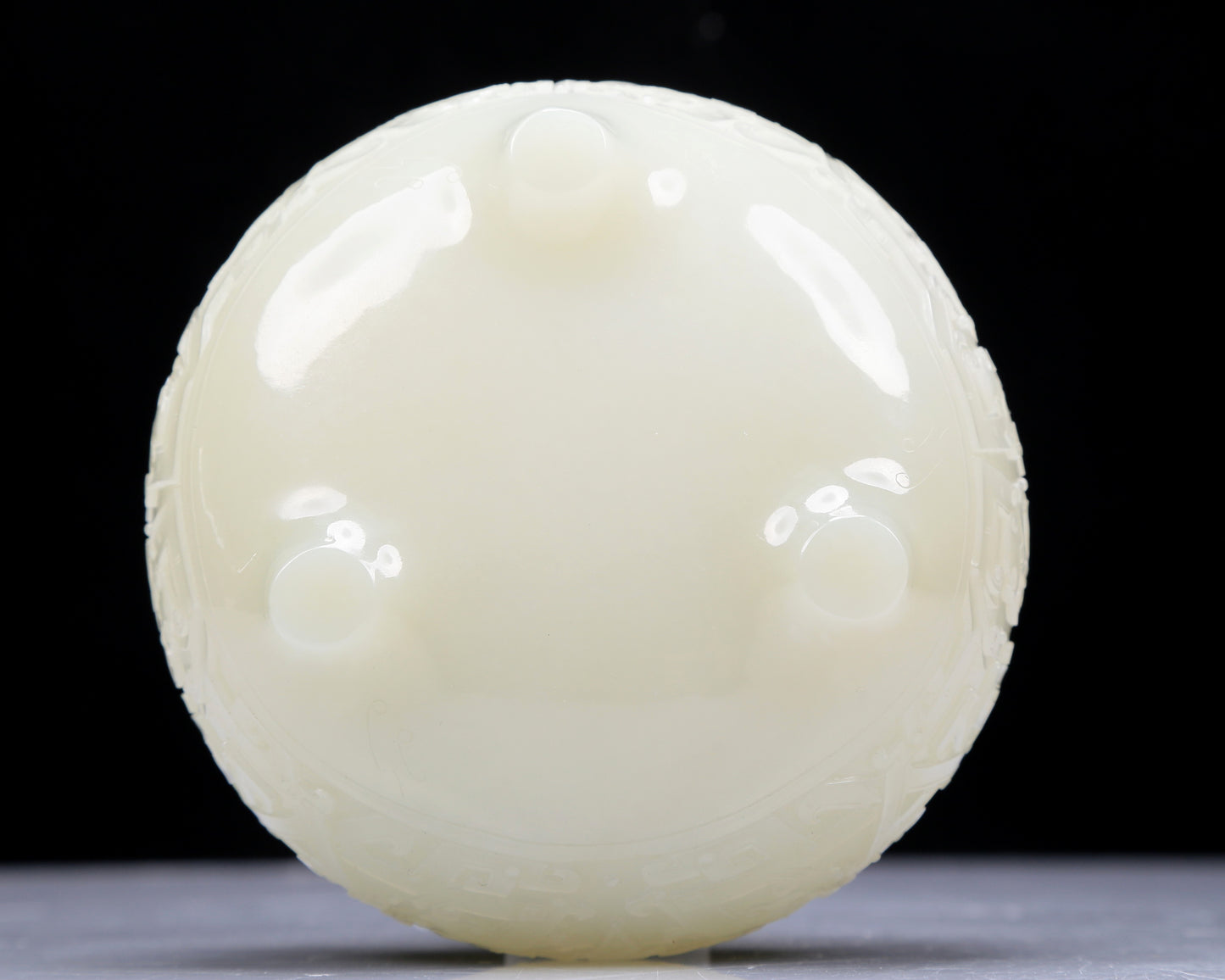 A Precious White Jade 'Dragon' Tripod Censer