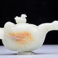 A Precious White Jade Goose-Form Decoration