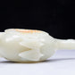 A Precious White Jade Goose-Form Decoration