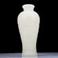 A Precious White Jade 'Scrolling Lotus' Vase