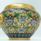 A Fine Cloisonne 'Scrolling Lotus' Lion-Handled Water Pot