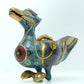 A Fine Pair Of Cloisonne Ducks