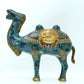 A Fine Pair Of Cloisonne Camels