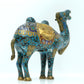 A Fine Pair Of Cloisonne Camels