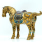 A Fine Pair Of Cloisonne Horses