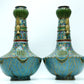 Fine Pair Of Cloisonne 'Flower' Vases