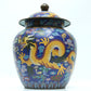 A Fine Cloisonne 'Dragon& Auspicious Cloud' Jar