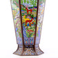 A perfect pair of cloisonné 'crane and deer' vases