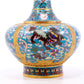 A perfect pair of cloisonné 'cloud and unicorn' patterned vases