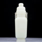 A Precious White Jade Vase And Cover