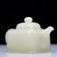 A Precious White Jade Teapot