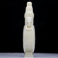 A Precious White Jade 'Bird& Flower' Elephant-Handled Vase And Cover