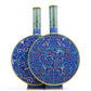 A Gorgeous Cloisonne 'Dragon' Double-Moonflask