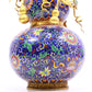 A Marvelous Cloisonne 'Scrolling Lotus' Gourd-Form Vase