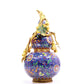 A Marvelous Cloisonne 'Scrolling Lotus' Gourd-Form Vase