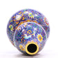 A Marvelous Cloisonne 'Scrolling Lotus' Gourd-Form Vase