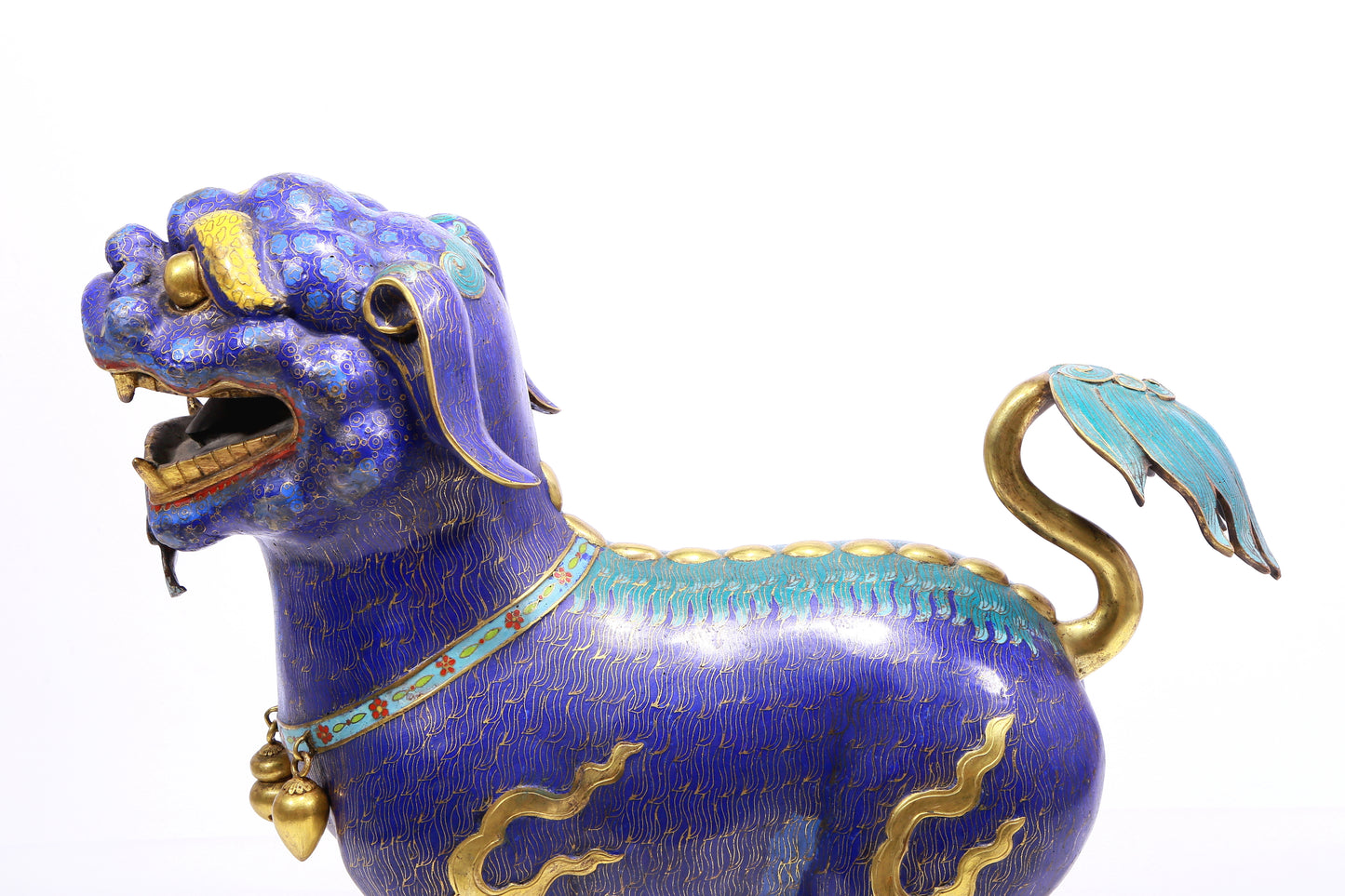 A Precious Cloisonne Lion