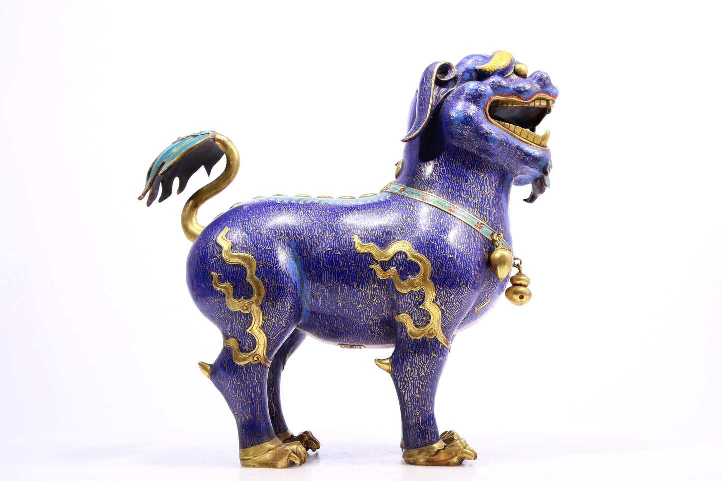 A Precious Cloisonne Lion