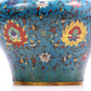 A cloisonné jar with lotus pattern