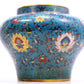 A cloisonné jar with lotus pattern