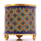 A Superb Cloisonne 'Wan' Character Tripod Censer