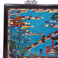 A Precious Cloisonne 'Figure& Landscape' Hanging Screen