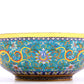 A Gorgeous Cloisonne 'Chi-Dragon& Scrolling Lotus' Bowl